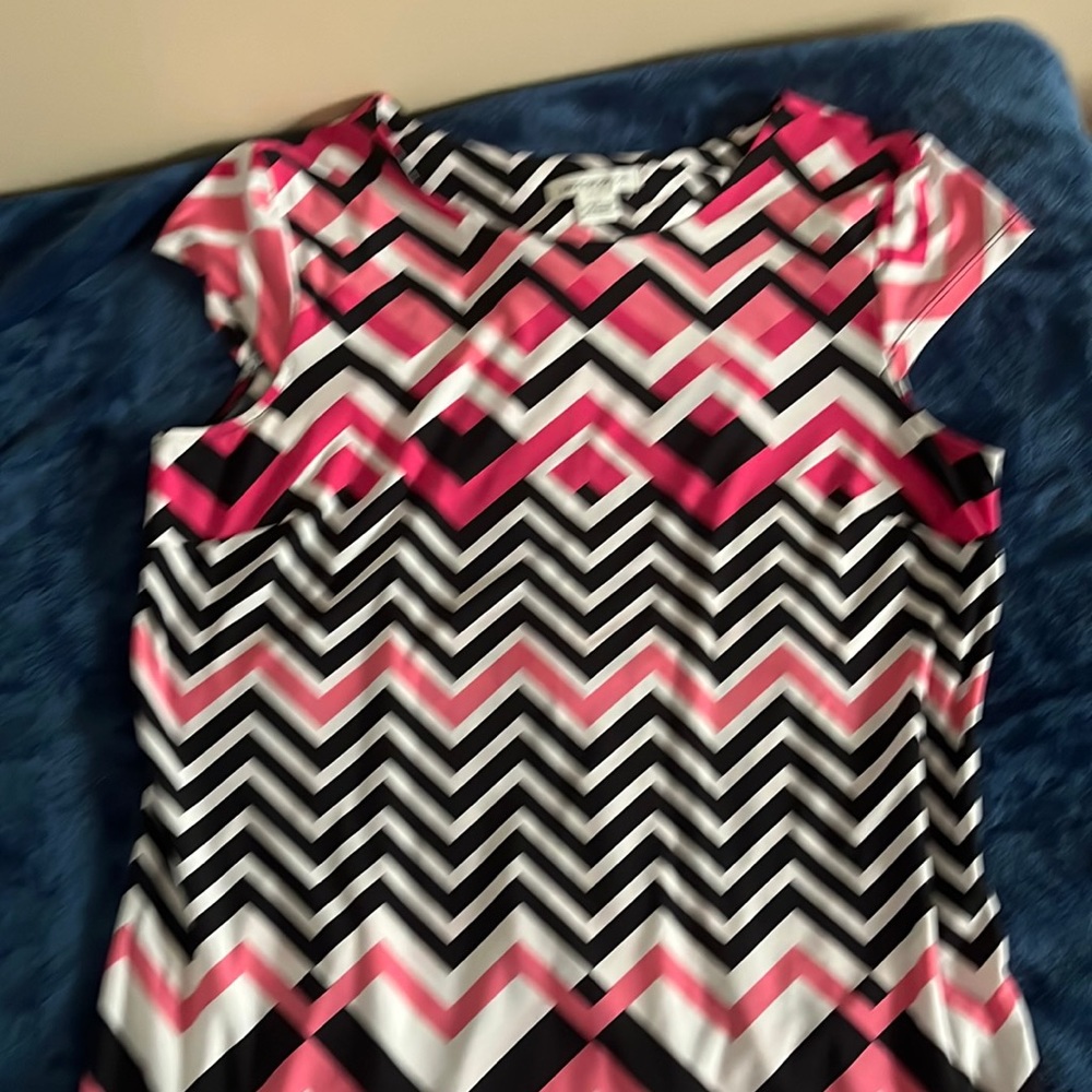 Pink Zigzags